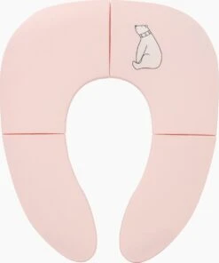 Kinder WC (roze) Bril Opvouwbaar Licht Ontwerp Hygiënisch Voor Onderweg WC Bril Voor Zindelijkheidstraining Makkelijk Mee Te Nemen Gratis Tasje Bijgeleverd -Aanbiedingen BIBS Winkel 1002x1200