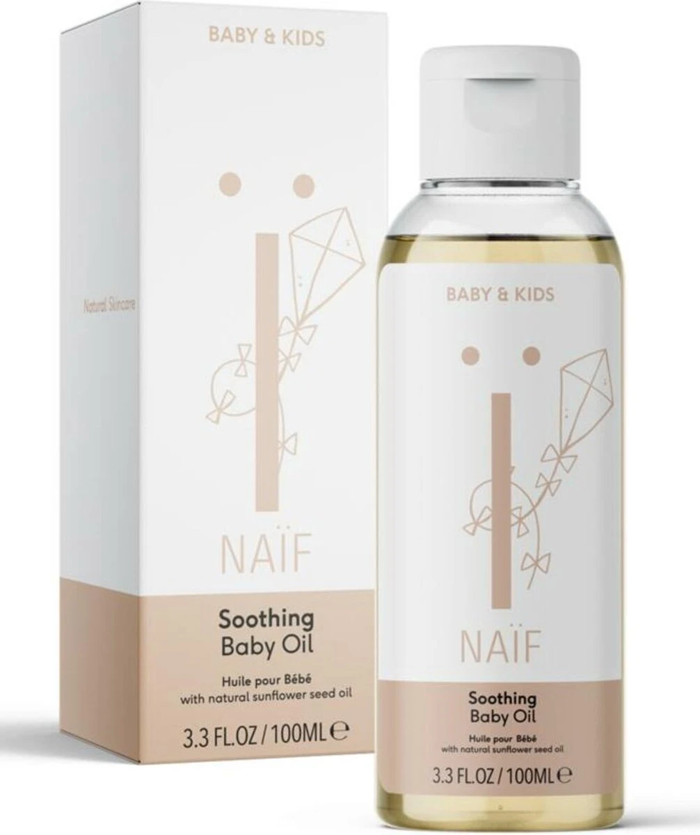 Naïf Verzachtende Babyolie - Baby En Kind - 100ml - Met Natuurlijke Ingrediënten 8 Naïf Verzachtende Babyolie - Baby En Kind - 100ml - Met Natuurlijke Ingrediënten - Afbeelding 8