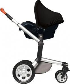 Dooky Hoody Autostoel Zonnekap - UV Werend - Black -Aanbiedingen BIBS Winkel 1006x1200 6