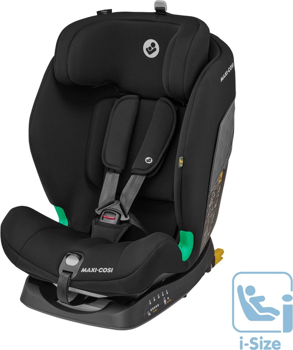 Maxi-Cosi Titan I-Size Autostoeltje - Basic Black 1 Maxi-Cosi Titan I-Size Autostoeltje - Basic Black
