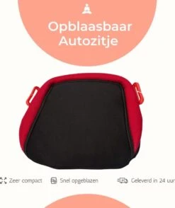 Deliqart - Zitverhoger - Autozitje - Opblaasbare Autozitje - Autostoeltje - Zwart -Aanbiedingen BIBS Winkel 1009x1200 8