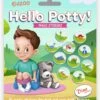 Hello Potty! - 10 Magic Stickers Met Dino's - Zindelijkheidstraining Kind - Plasstickers Voor Kinderen- 10 Magische Plasstickers - Stickers Dinosaurus