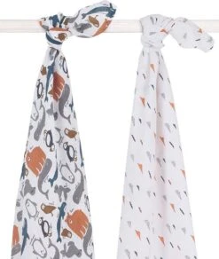 Jollein Hydrofiel Multidoek Spot 115x115cm - Caramel - 2 Stuks -Aanbiedingen BIBS Winkel 1015x1200 3