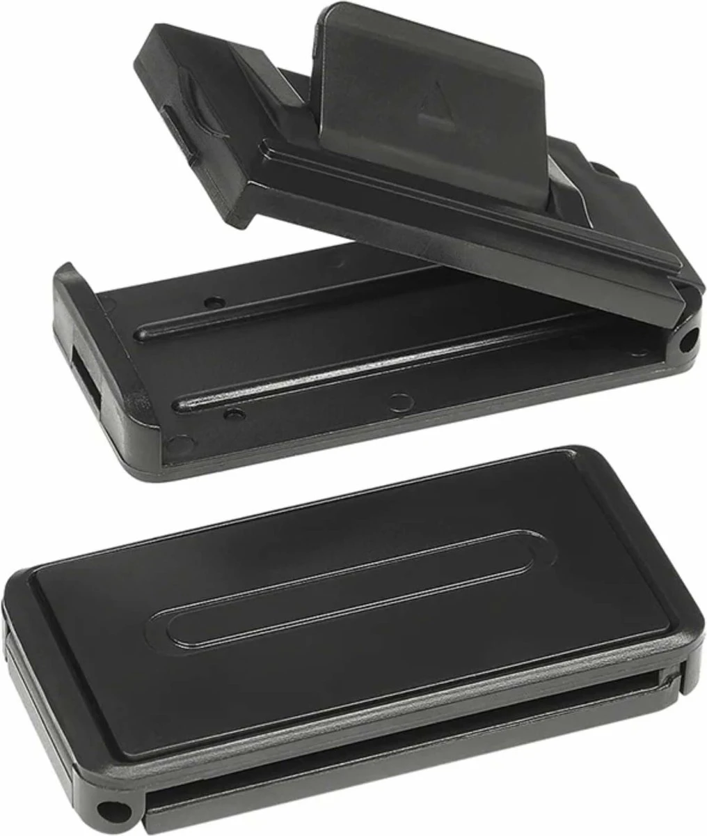 PROPLUS Pro Plus Gordelversteller - 7 X 4 X 2 Cm - Zwart - 2 Stuks 1 PROPLUS Pro Plus Gordelversteller - 7 X 4 X 2 Cm - Zwart - 2 Stuks