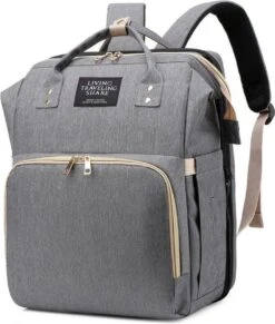 Buxibo 2-in-1 Luier- En Verzorgingstas - Inclusief Verschoon Matje - Baby Rug Tas Met Isoleervak - Diaper Backpack Bag - Reis Rugzak Inclusief Buggy En Kinderwagen Haken - Grote Capaciteit - -Aanbiedingen BIBS Winkel 1018x1200 11