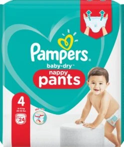 Pampers® Pampers Baby-Dry Pants Maat 4 (9kg-15kg) - 24 Luierbroekjes 27 Pampers® Pampers Baby-Dry Pants Maat 4 (9kg-15kg) - 24 Luierbroekjes -Aanbiedingen BIBS Winkel 1019x1200 6