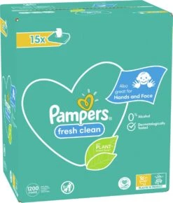 Pampers® Pampers - Fresh Clean - Billendoekjes - 3600 Doekjes - 45 X 80 -Aanbiedingen BIBS Winkel 1023x1200
