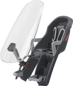 Polisport Bilby - Fietsstoeltje Voor + Windscherm - Zwart -Aanbiedingen BIBS Winkel 1026x1200 4