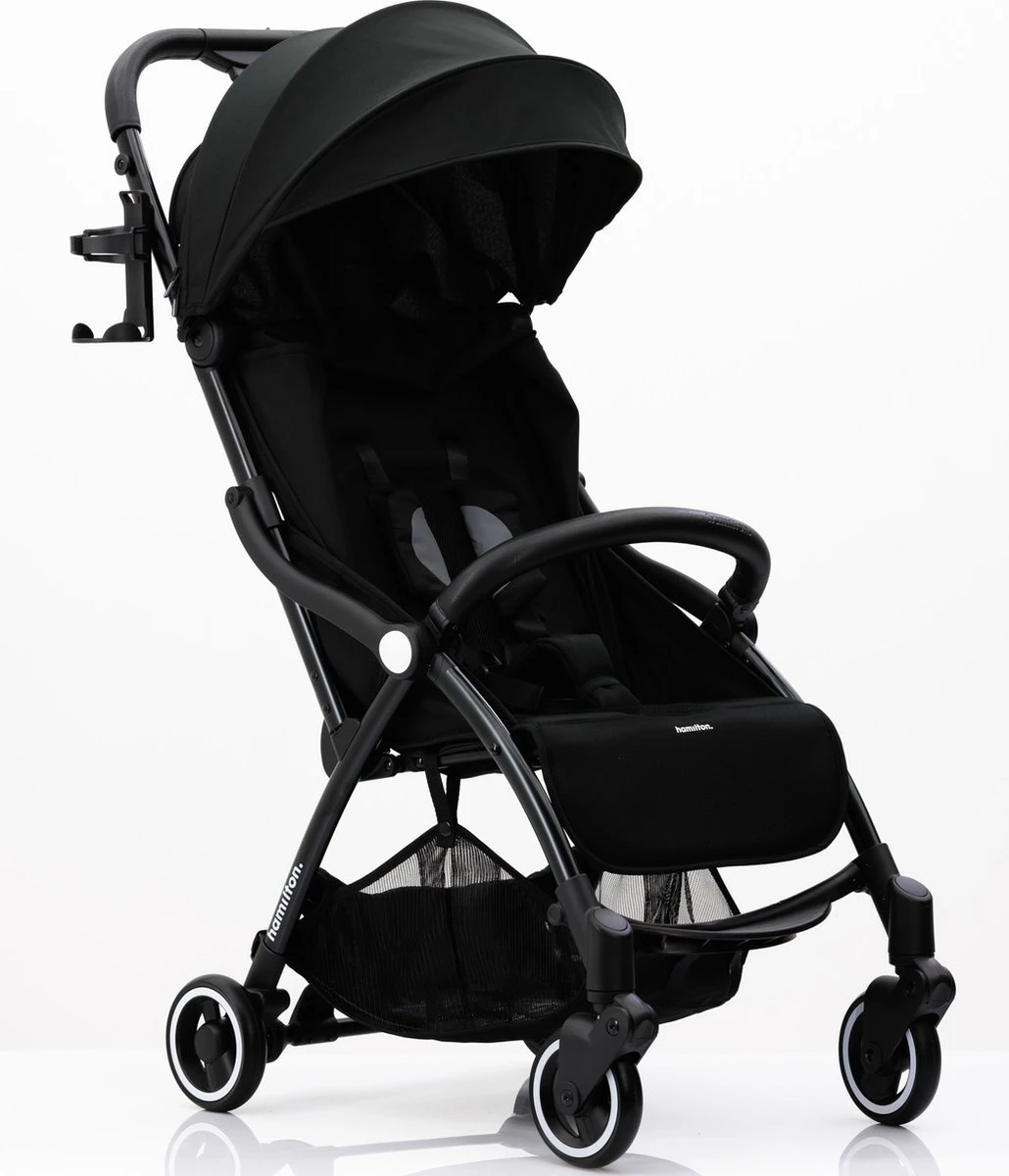 Hamilton By Yoop X1 Plus Kinderwagen - Buggy Met Monteerbare Wieg - Premium Stroller Met One Hand Folding Technologie - Nieuw, Hoger, Uitgebreider 2023 Model - Zwart - Licht, Verstelbaar, Wendbaar En Geschikt Van 0 Maanden Tot 4 Jaar 18 Hamilton By Yoop X1 Plus Kinderwagen - Buggy Met Monteerbare Wieg - Premium Stroller Met One Hand Folding Technologie - Nieuw, Hoger, Uitgebreider 2023 Model - Zwart - Licht, Verstelbaar, Wendbaar En Geschikt Van 0 Maanden Tot 4 Jaar - Afbeelding 18
