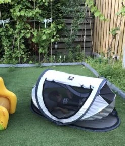 Deryan Peuter Luxe Campingbedje – Inclusief Zelfopblaasbare Matras - Silver -Aanbiedingen BIBS Winkel 1030x1200 8