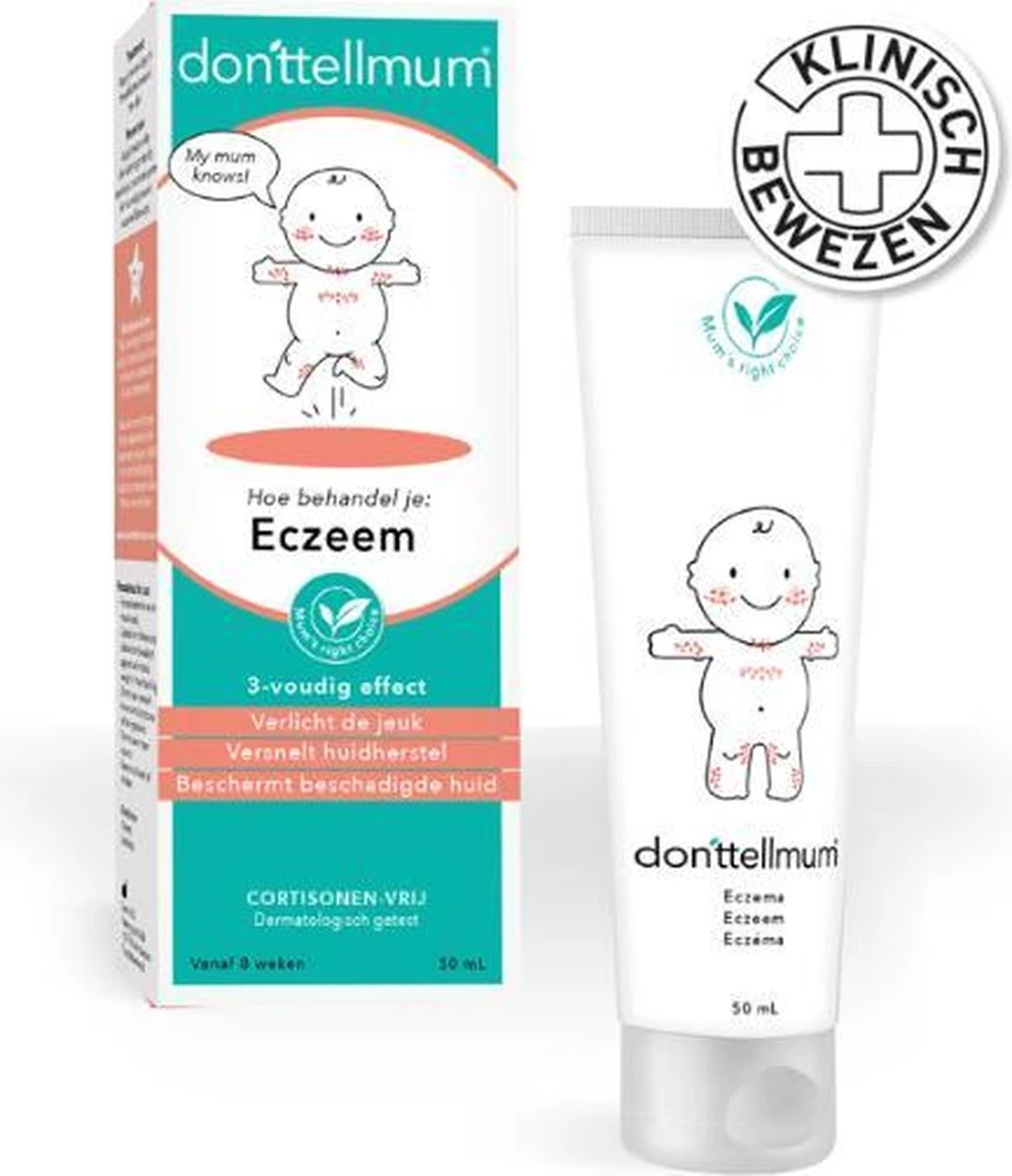 Donttellmum - Eczeem Repair Creme - 50 Ml 14 Donttellmum - Eczeem Repair Creme - 50 Ml - Afbeelding 14
