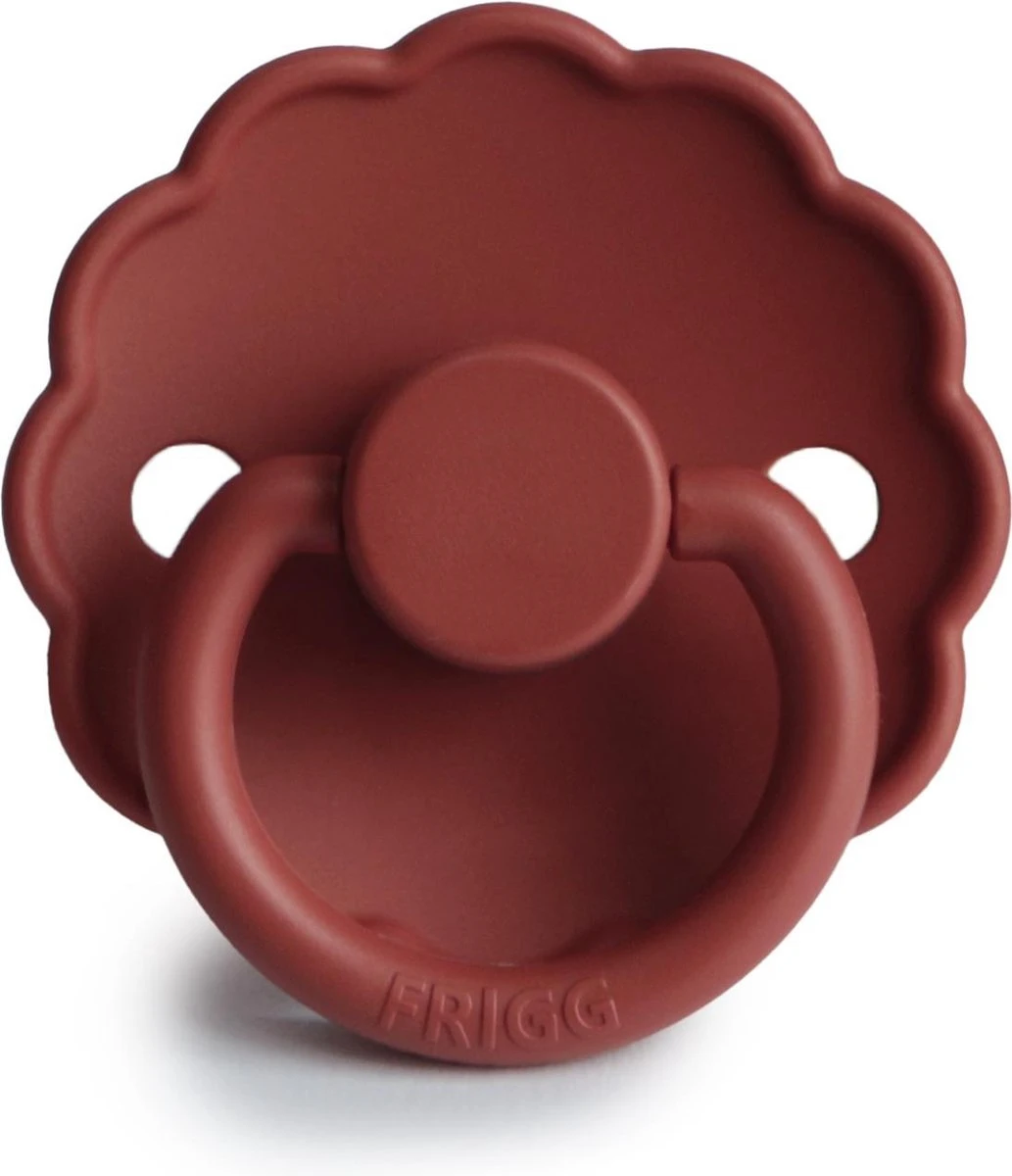 Frigg Fopspeen - Maat 2 6-18 Maanden - 1 Stuk - Daisy - Baked Clay 1 Frigg Fopspeen - Maat 2 6-18 Maanden - 1 Stuk - Daisy - Baked Clay