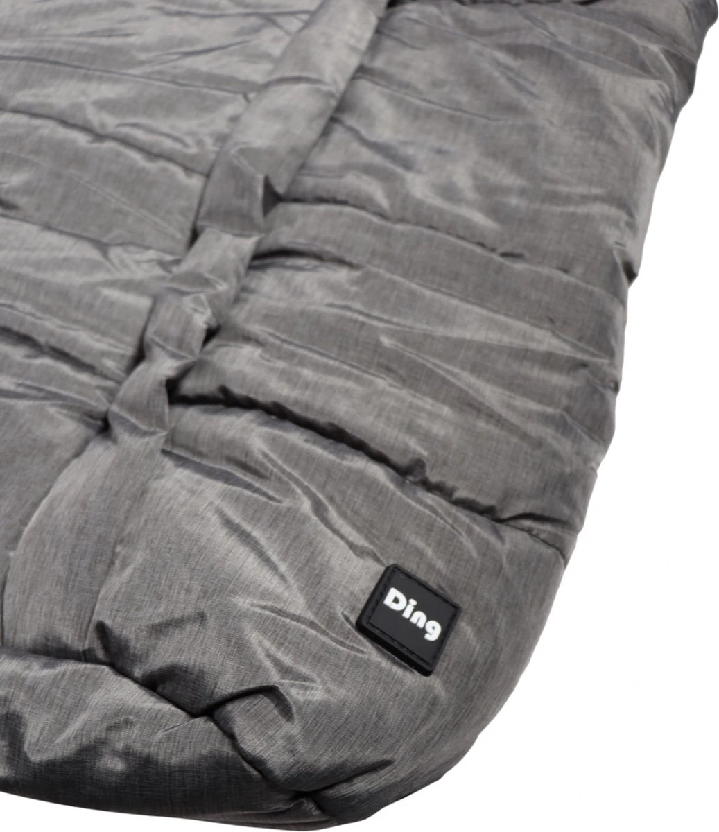 Ding Deluxe Universele Voetenzak Voor Buggy & Kinderwagen - Grijs 2 Ding Deluxe Universele Voetenzak Voor Buggy & Kinderwagen - Grijs - Afbeelding 2