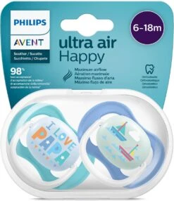 Philips Avent Ultra-air SCF080/03 - Fopspeen - 6-18 Maanden - 2 Stuks 22 Philips Avent Ultra-air SCF080/03 - Fopspeen - 6-18 Maanden - 2 Stuks -Aanbiedingen BIBS Winkel 1037x1200 16