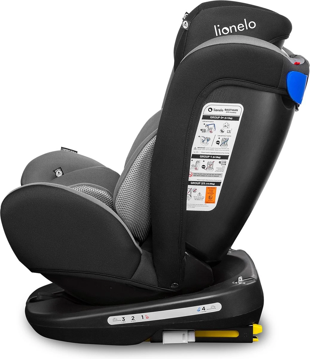 Lionelo Bastiaan - Autostoel - 360° Draaibaar - ISOFIX 9 Lionelo Bastiaan - Autostoel - 360° Draaibaar - ISOFIX - Afbeelding 9