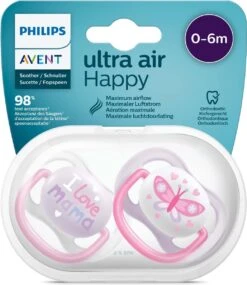 Philips Avent Ultra Air SCF080/02 - Fopspeen - 0-6 Maanden - 2 Stuks 21 Philips Avent Ultra Air SCF080/02 - Fopspeen - 0-6 Maanden - 2 Stuks -Aanbiedingen BIBS Winkel 1040x1200 16