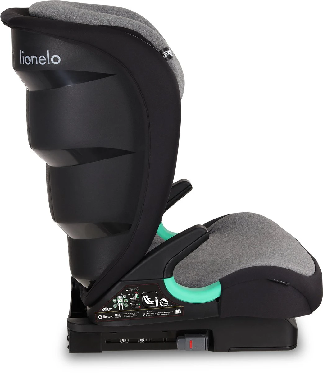 Lionelo Neal - Premium Autostoel - Hoofdsteunverstelling - Ventilatiesysteem - ISOFIX Tot 12 Jaar 19 Lionelo Neal - Premium Autostoel - Hoofdsteunverstelling - Ventilatiesysteem - ISOFIX Tot 12 Jaar - Afbeelding 19