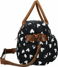 Kidzroom Black And White Luiertas - Zwart - Ophanglussen Kinderwagen - Verschoonmatje - Verstelbare Schouderband -Aanbiedingen BIBS Winkel 1041x1200 8