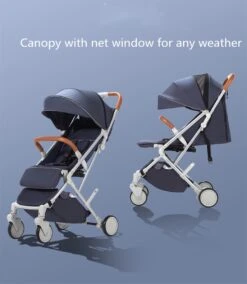 WOOSH New Buggy - Antraciet - One Hand Folding - 3 Slaapstanden - Wandelwagen Tot 25 Kg - Gratis Extra's -Aanbiedingen BIBS Winkel 1042x1200 8