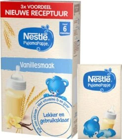 Nestlé PyjamaPapje Vanille - Babypap - Vanaf 6 Maanden - 4 Stuks - Totaal 12 Porties -Aanbiedingen BIBS Winkel 1048x1200 11