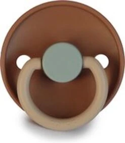 FRIGG Fopspeen Color Maat 1 - 0-6 Maanden - Safari - Natuurrubber -Aanbiedingen BIBS Winkel 1050x1200 6