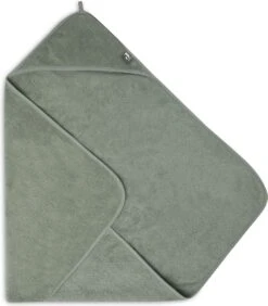 Jollein Badcape Badstof 75x75cm - Ash Green 19 Jollein Badcape Badstof 75x75cm - Ash Green -Aanbiedingen BIBS Winkel 1051x1200