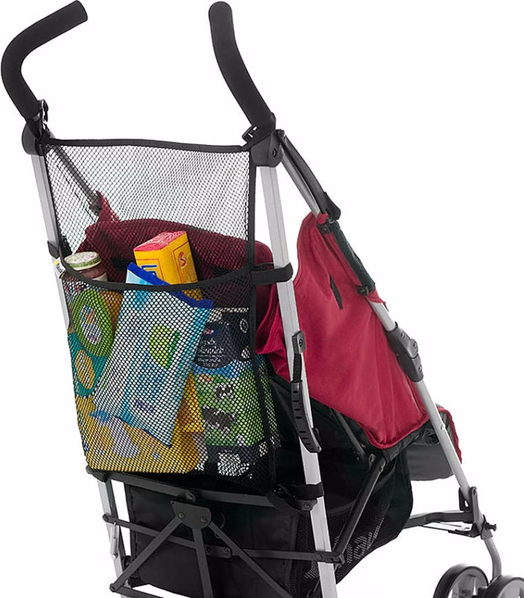 Hauck Buy Me Buggy Boodschappennet - Zwart 2 Hauck Buy Me Buggy Boodschappennet - Zwart - Afbeelding 2
