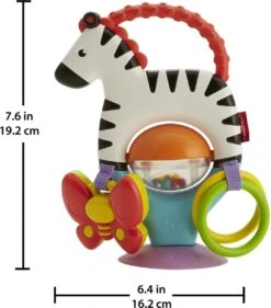 Fisher Price - Activity Zebra - Rammelaar - Speeltje En Bijtring - Grijpspeelgoed -Aanbiedingen BIBS Winkel 1055x1200 1