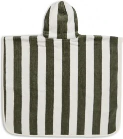 Jollein Badponcho Stripe Terry - Leaf Green - GOTS -Aanbiedingen BIBS Winkel 1062x1200 3