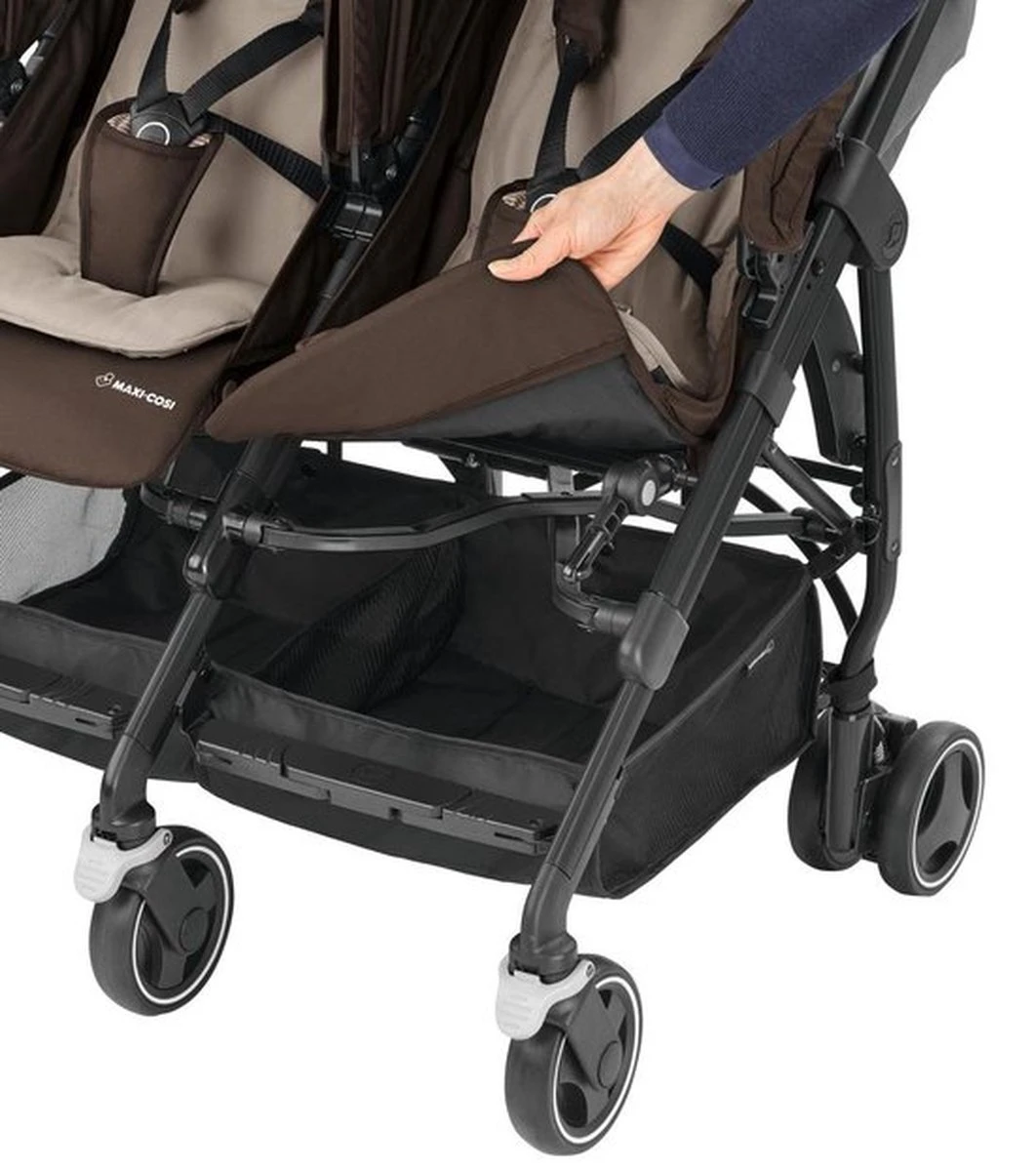 Maxi-Cosi Dana For2 - Duo Kinderwagen - Earth Brown 4 Maxi-Cosi Dana For2 - Duo Kinderwagen - Earth Brown - Afbeelding 4