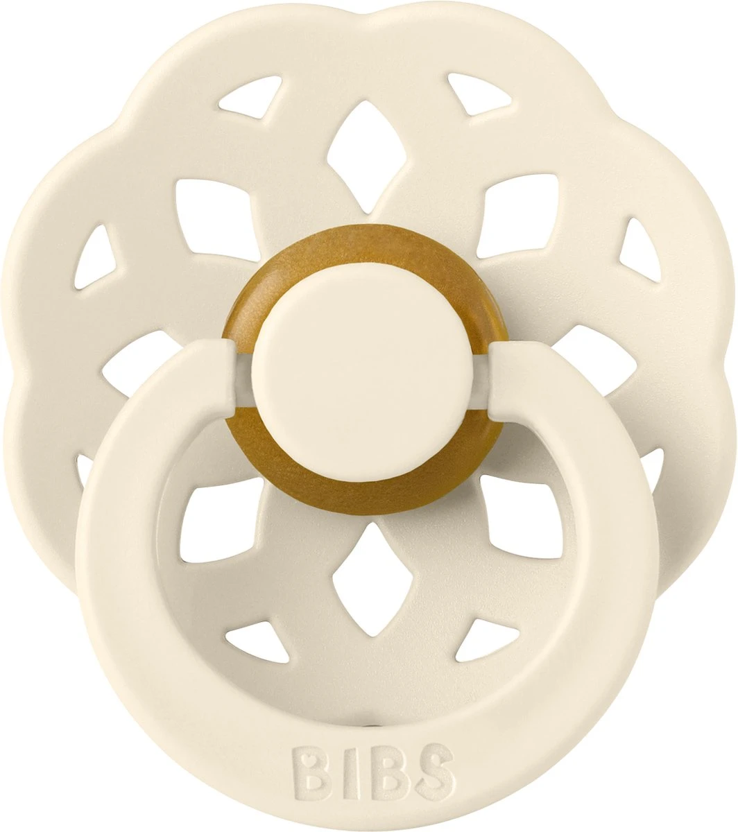 Bibs Fopspeem - Maat 2 6-18 Maanden - Boheme Ivory 9 Bibs Fopspeem - Maat 2 6-18 Maanden - Boheme Ivory - Afbeelding 9