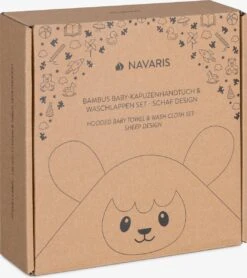 Navaris Badcape Met Capuchon Voor Baby - Set Met Badcape En Washandje - 100% Bamboe - Voor Baby's Van 0-12 Maanden - Oeko-tex Gecertificeerd - Schaap 12 Navaris Badcape Met Capuchon Voor Baby - Set Met Badcape En Washandje - 100% Bamboe - Voor Baby's Van 0-12 Maanden - Oeko-tex Gecertificeerd - Schaap -Aanbiedingen BIBS Winkel 1068x1200 1