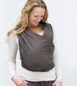 Babylonia - Tricot-Slen Organic - Draagdoek Baby - Silver Blue -Aanbiedingen BIBS Winkel 1069x1200 14