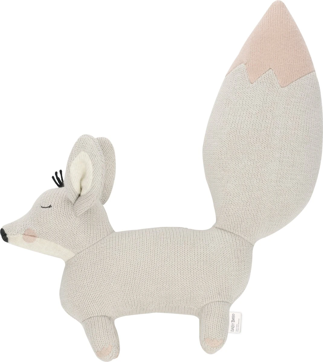 Baby Bello Finny The Fennex Fox - Sandy Pink - Knuffel XL 1 Baby Bello Finny The Fennex Fox - Sandy Pink - Knuffel XL