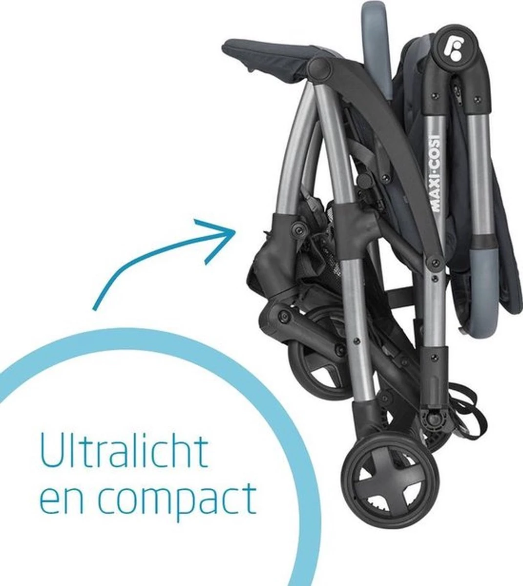 Maxi-Cosi Laika 2 Buggy - Essential Graphite 11 Maxi-Cosi Laika 2 Buggy - Essential Graphite - Afbeelding 11