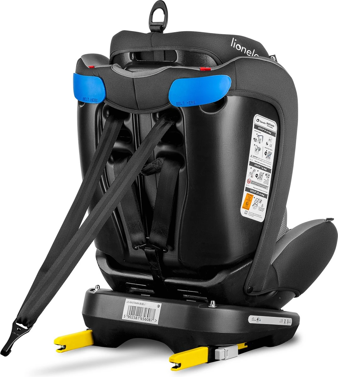 Lionelo Bastiaan - Autostoel - 360° Draaibaar - ISOFIX 10 Lionelo Bastiaan - Autostoel - 360° Draaibaar - ISOFIX - Afbeelding 10