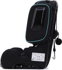 Hamilton By Yoop Cabrio Premium Opvouwbare Autostoel – Veilig, Comfortabel En Lichtgewicht Autozitje – Groep I, II, III Autostoeltje Voor 9 Maanden Tot 12 Jaar – Neon Blauw – ISOFIX Kliksysteem - 1e Opvouwbare Autostoel Ter Wereld - Zwart/Neon Blauw -Aanbiedingen BIBS Winkel 1075x1200 5