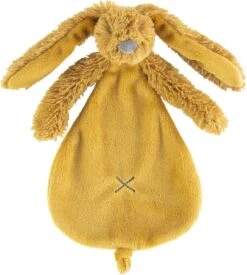 Happy Horse Konijn Richie Knuffeldoekje - Okergeel - Baby Cadeau