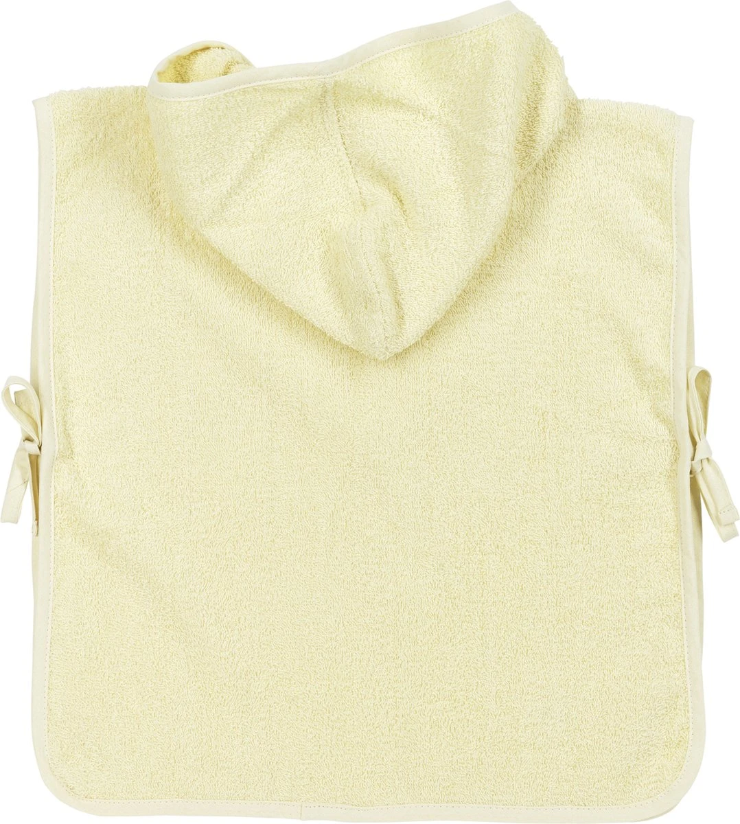 Meyco Badponcho Basic Badstof - 1-3 Jaar - Soft Yellow 2 Meyco Badponcho Basic Badstof - 1-3 Jaar - Soft Yellow - Afbeelding 2