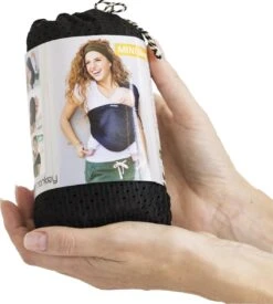 Minimonkey Mini Sling Draagzak - Zwart 18 Minimonkey Mini Sling Draagzak - Zwart -Aanbiedingen BIBS Winkel 1079x1200 11