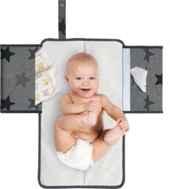 Dooky 3 In 1 Changing Pack Verschonings Matje Grey Stars -Aanbiedingen BIBS Winkel 1080x1200 14