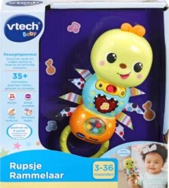 VTech Baby Rupsje Rammelaar - Educatief Babyspeelgoed - 3 Tot 36 Maanden -Aanbiedingen BIBS Winkel 1082x1200 3