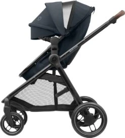 Maxi-Cosi Zelia³ Kinderwagen - Essential Graphite (zwart Frame + Bruin Leer) -Aanbiedingen BIBS Winkel 1084x1200 18