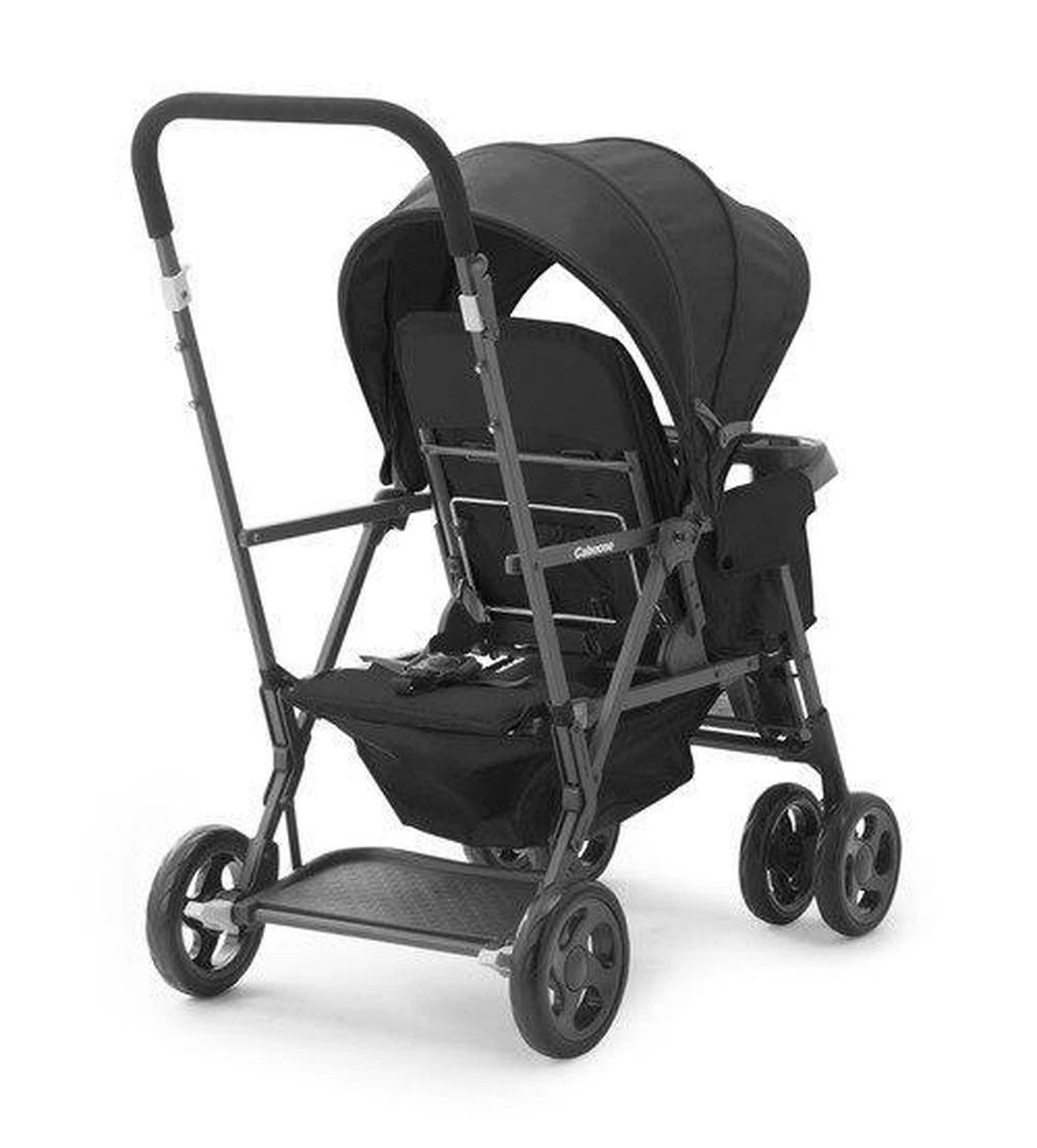 Joovy Caboose Too Dubbele Kinderwagen - Zwart - Duo Buggy 3 Joovy Caboose Too Dubbele Kinderwagen - Zwart - Duo Buggy - Afbeelding 3