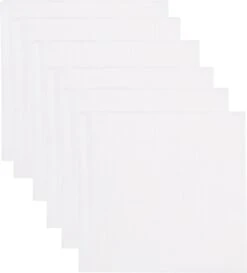 MamaLoes Wit 6 Stuks Hydrofiel Luiers ML105