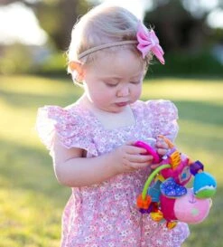 Playgro Clip Clop Rammelaar - Roze - Activiteitenspeeltje - Kraamkado -Aanbiedingen BIBS Winkel 1086x1200 12