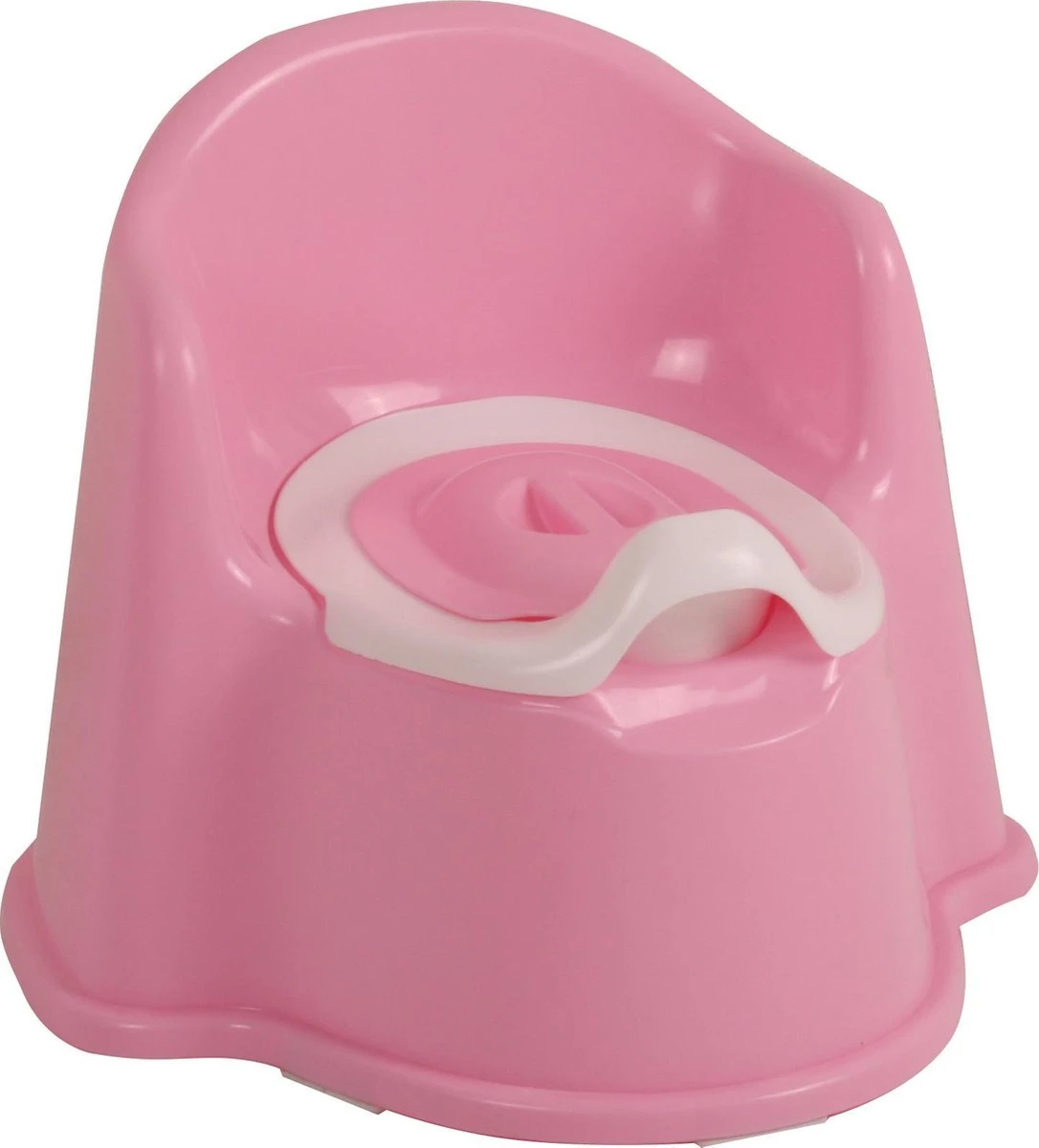 KEKK Luxe Plas Potje - Met Hoge Rug En Binnen Potje Rose 1 KEKK Luxe Plas Potje - Met Hoge Rug En Binnen Potje Rose