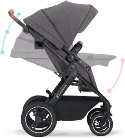 Kinderkraft B-Tour Ash Grey 3-in-1 Combi Kinderwagen Incl. Autostoel KSBTOU00DGR3000 -Aanbiedingen BIBS Winkel 1087x1200 10