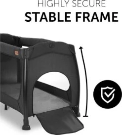 Hauck Play N Relax Center Campingbedje - Zwart -Aanbiedingen BIBS Winkel 1087x1200 4