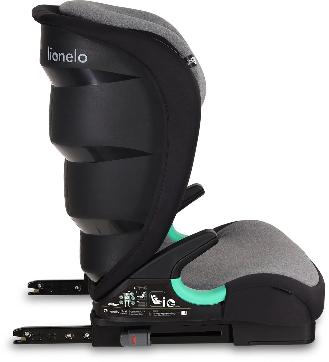 Lionelo Neal - Premium Autostoel - Hoofdsteunverstelling - Ventilatiesysteem - ISOFIX Tot 12 Jaar 2 Lionelo Neal - Premium Autostoel - Hoofdsteunverstelling - Ventilatiesysteem - ISOFIX Tot 12 Jaar - Afbeelding 2